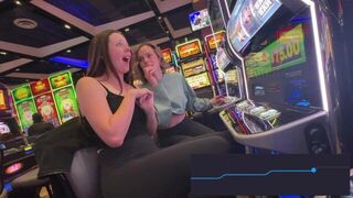 Serenity Cox and Nadia Foxx Try Not To Cum While Chasing A Jackpot - porn video