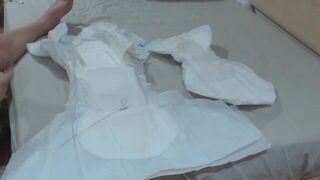 How I Make a Thick Diaper - porn video