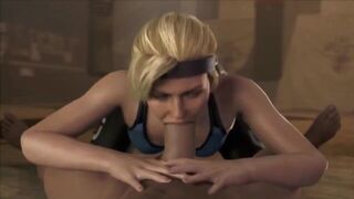 Cassie Cage Blowjob - porn video