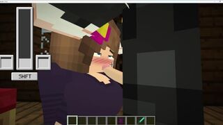 Getting The Hawk Tuah In Minecraft - porn video