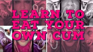 The ultimate guide to eating your own cum VIDEO VERSION - porn video
