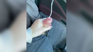 Surprise Handjob While I Was Driving Down The Highway Ending With A Loud Moaning Orgasm - porn video