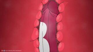 Loona from Helluva Boss being fucked hard in the ass - porn video