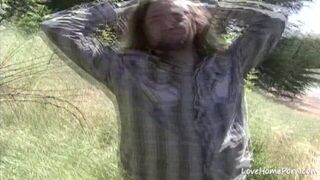 POV blowjob and banging a black beauty hard - porn video